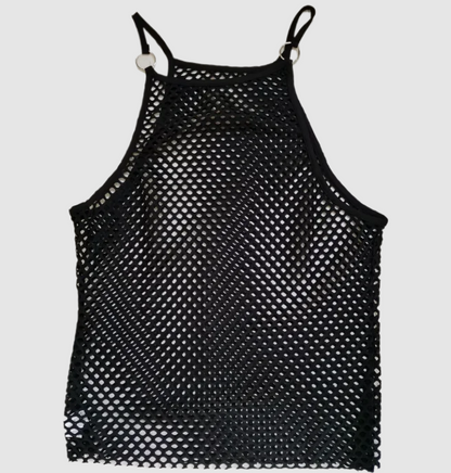 Fishnet Tank Top